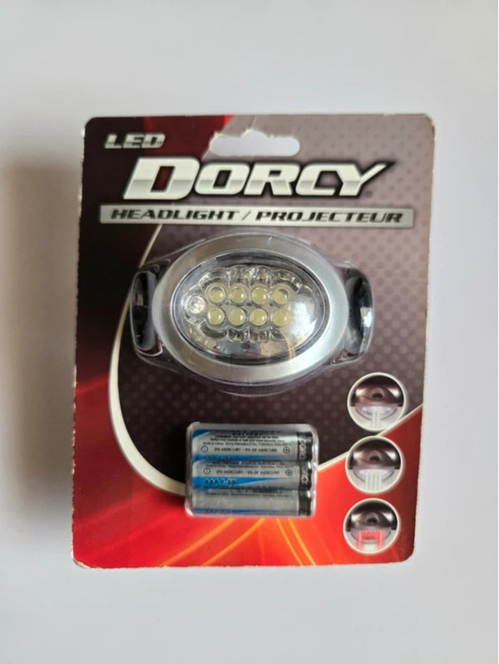 Dorcy LED Headlamp Headlight – 10 LED Lights – New in Package